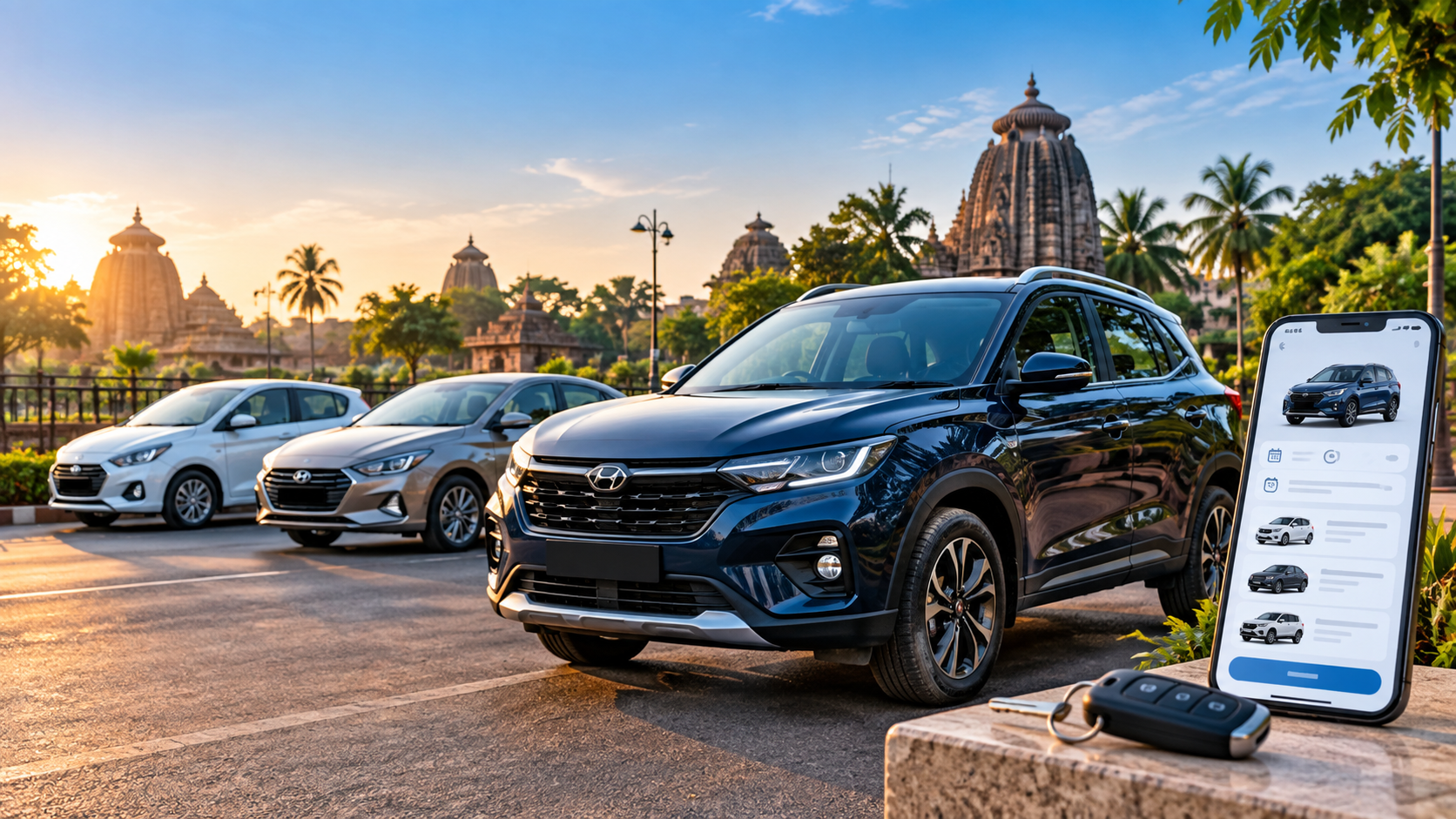 Self Drive Car Rental Price in Bhubaneswar 2026 - Rideus | Complete Rate Guide